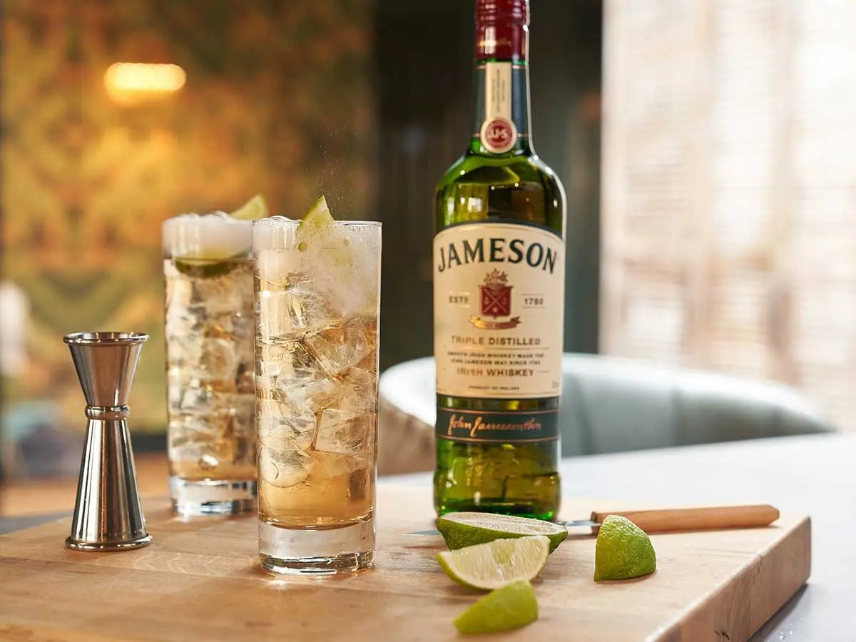 Jameson Ginger Ale & Lime